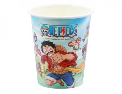 One Piece ποτήρια χάρτινα 8τμχ