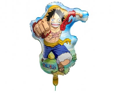 One Piece super shape balloon for an Anime theme party decoration