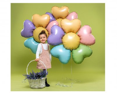 Balloon decoration for a party with Flowers theme