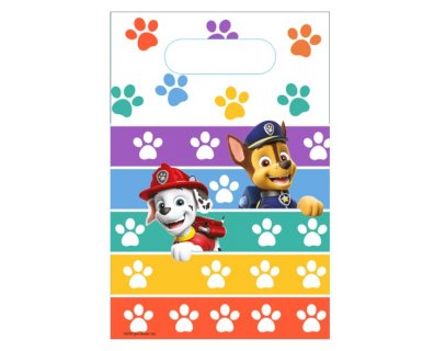 Paw Patrol and friends paper party bags 8pcs