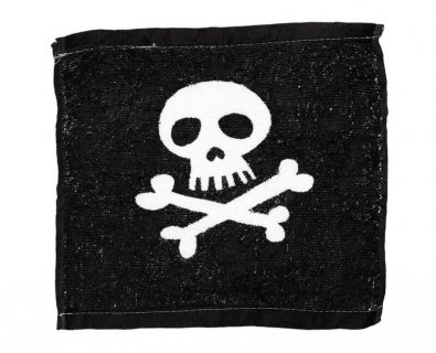 Little gifts for boys magic towel with the Pirate Flag