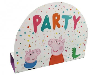 Προσκλήσεις για παιδικό πάρτυ με θέμα την Πέππα 8τμχ