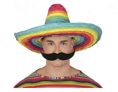 Mexicak colorful sombrero for a Carnival theme party