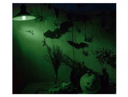 Led bulb in green color