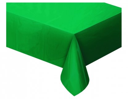 Green foil tablecover