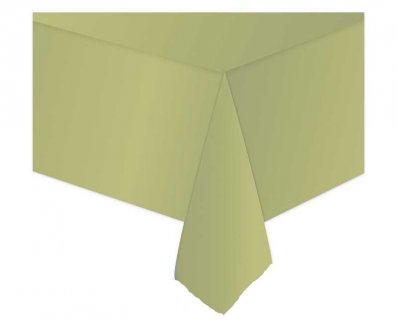 Olive green non woven tablecover 160cm x 260cm