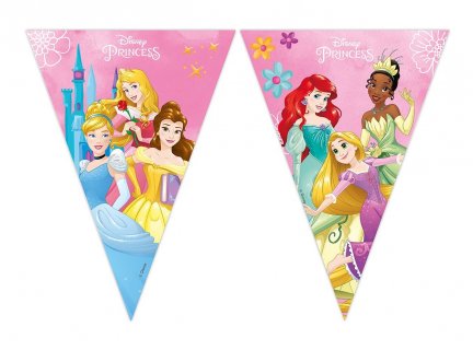 Πριγκίπισσες του Ντίσνεϊ Γιρλάντα με σημαιάκια 230εκ