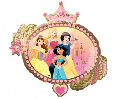 Disney princesses super shape foil balloon 86cm
