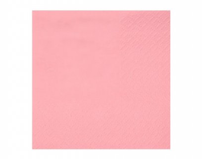 Pink beverage napkins 25pcs