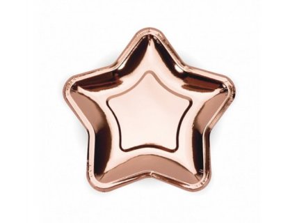 rose-gold-star-shaped-small-paper-plates-tpp11019r