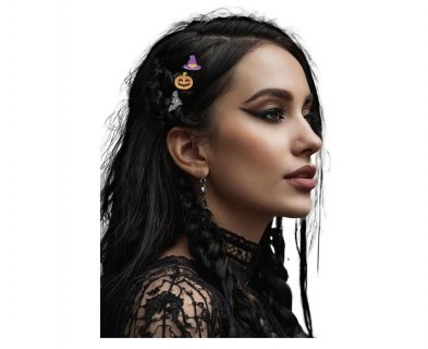 Σετ με τσιμπιδάκια για τα μαλλιά με Halloween σχέδια, fashion δωράκια