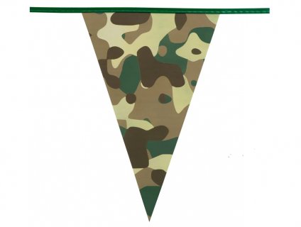 Military flag bunting 6m