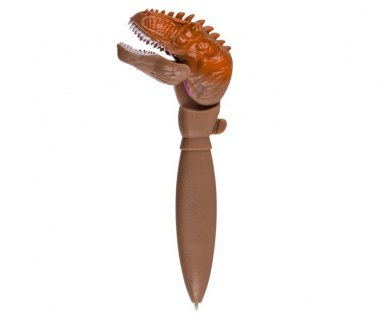 Pen with brown dinosaur T.REX