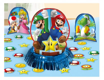 Super Mario Bros σετ διακόσμησης για το τραπέζι