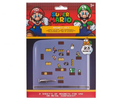 Magnets-favors for a Super Mario party theme