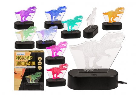 T-Rex 3D LED Φωτιστικό 20εκ