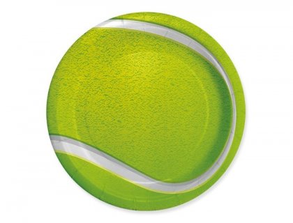 Tennis small paper plates 8pcs