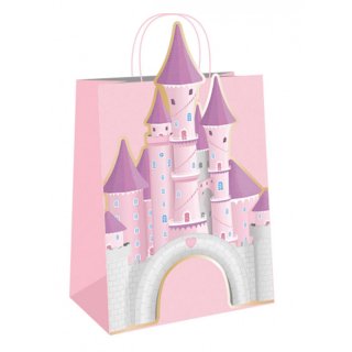 Το παλάτι της πριγκίπισσας χάρτινες σακούλες για δωράκια με χερούλι