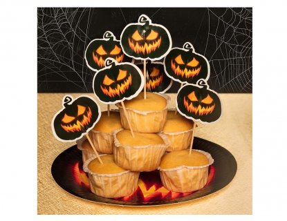 Decorative picks for a Halloween theme party