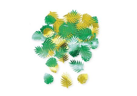 Tropical leaves table confetti 15g