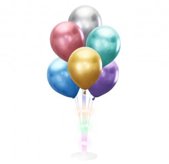 Balloon stand with led lights 70cm