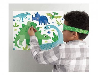 Pin party game for a dinosaur theme party
