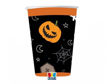 Happy Halloween paper cups 8pcs