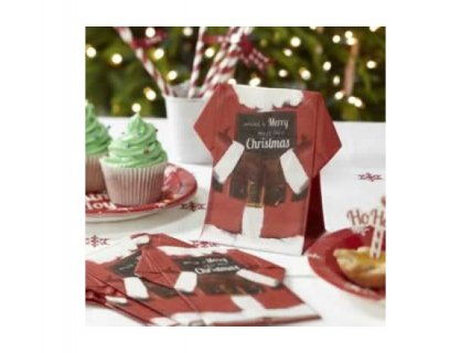 santa-suit-shaped-napkins-party-supplies-for-christmas-co501