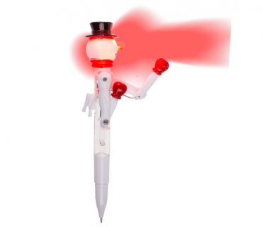 Snowman pen