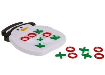 Snowman tic tac toe party favor for Christmas