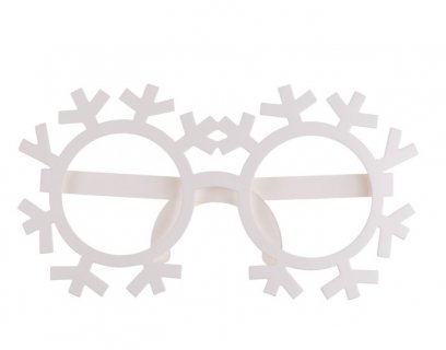 Snowflakes paper glasses