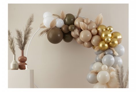 Gold small latex balloons for party decoration