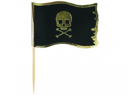 gold-skull-and-bones-black-flags-decorative-picks-913103