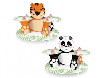 Animals of th jungle double sided stand