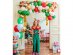 Λάτεξ μπαλόνια με τον Άγιο Βασίλη και το Ξωτικό για τα Χριστούγεννα