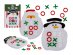 Santa and Snowman tic tac toe 2pcs