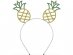 Pineapples metallic headband