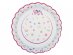 Spring floral large paper plates 6pcs