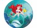Ariel the little mermaid large paper plates 8pcs