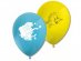 Ariel latex balloons 8pcs