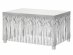 Silver foil curtain for table decoration 80cm x 300cm