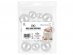 Silver balls cake toppers 20pcs