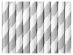Sliver-grey swirl paper straws 10pcs