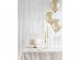 White foil curtain 100cm x 200cm