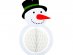 Snowman honeycomb ball decoration