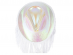 White iridescent hat with fringe for a bachelorette party