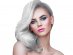 Hair spray in white color, party accessories