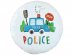 Police in action foil balloon 46cm