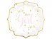 Baby Girl Ροζ με Χρυσοτυπία Πιάτα Χάρτινα (10τμχ)