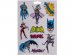 Magnets party favors with Batman theme